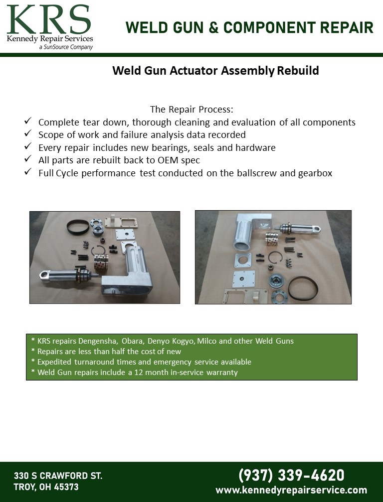 Actuator Assembly Rebuild
